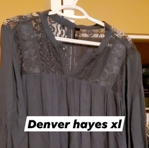 2 Denver hayes blouses